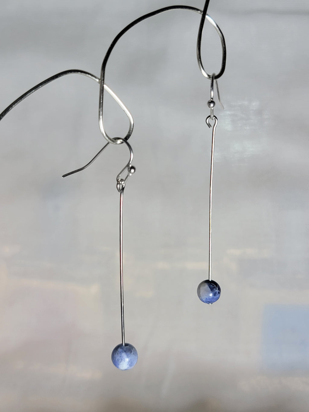 Marble Drop Earrings