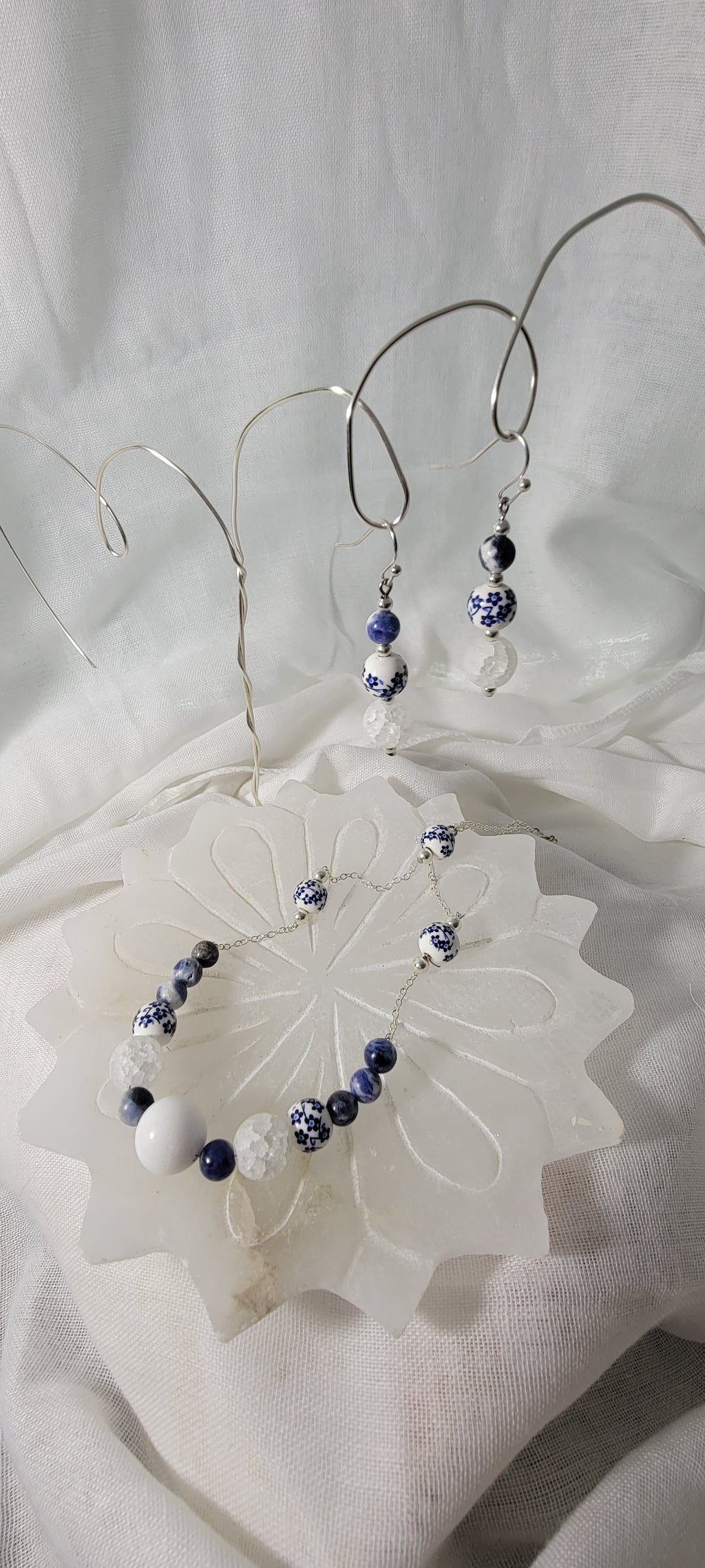 Blue Drop Necklace