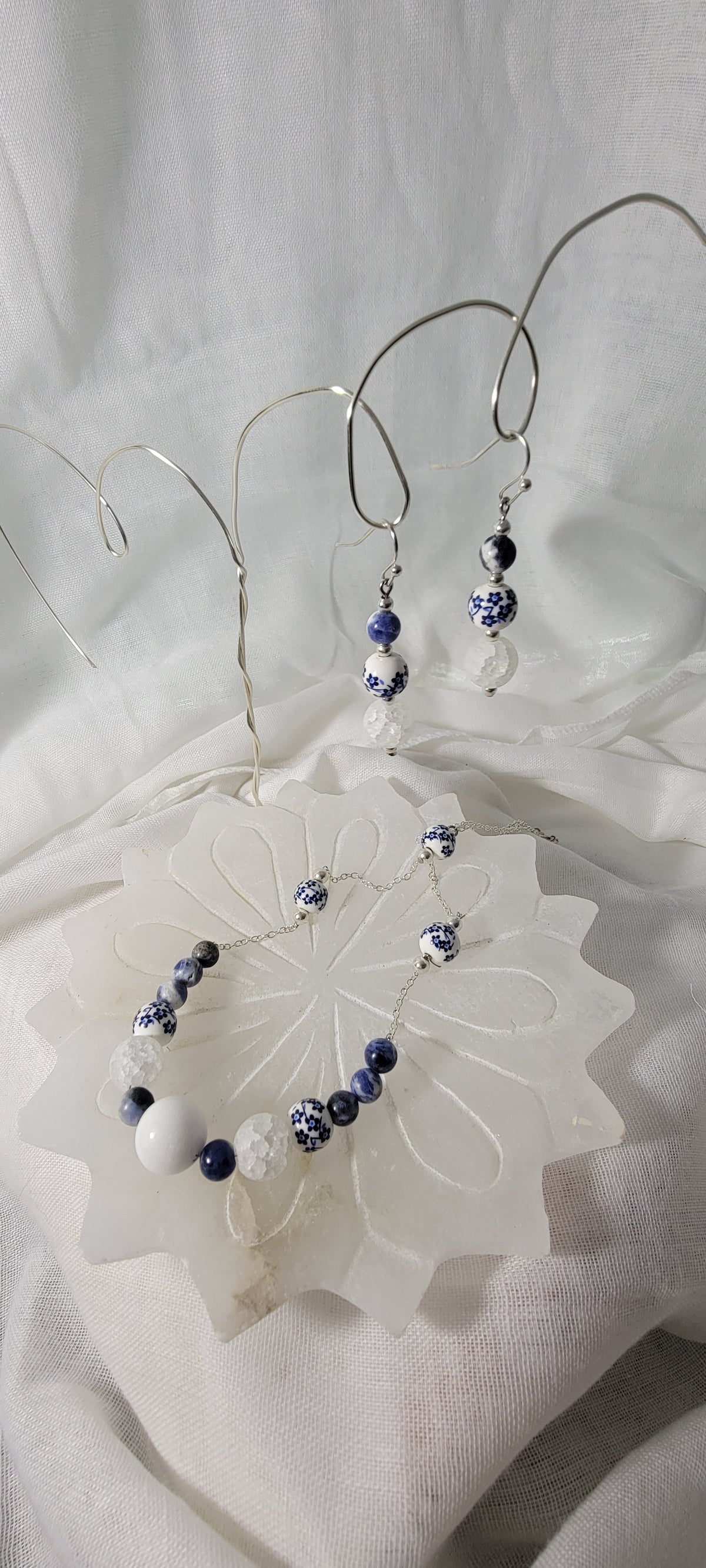 Blue Drop Necklace