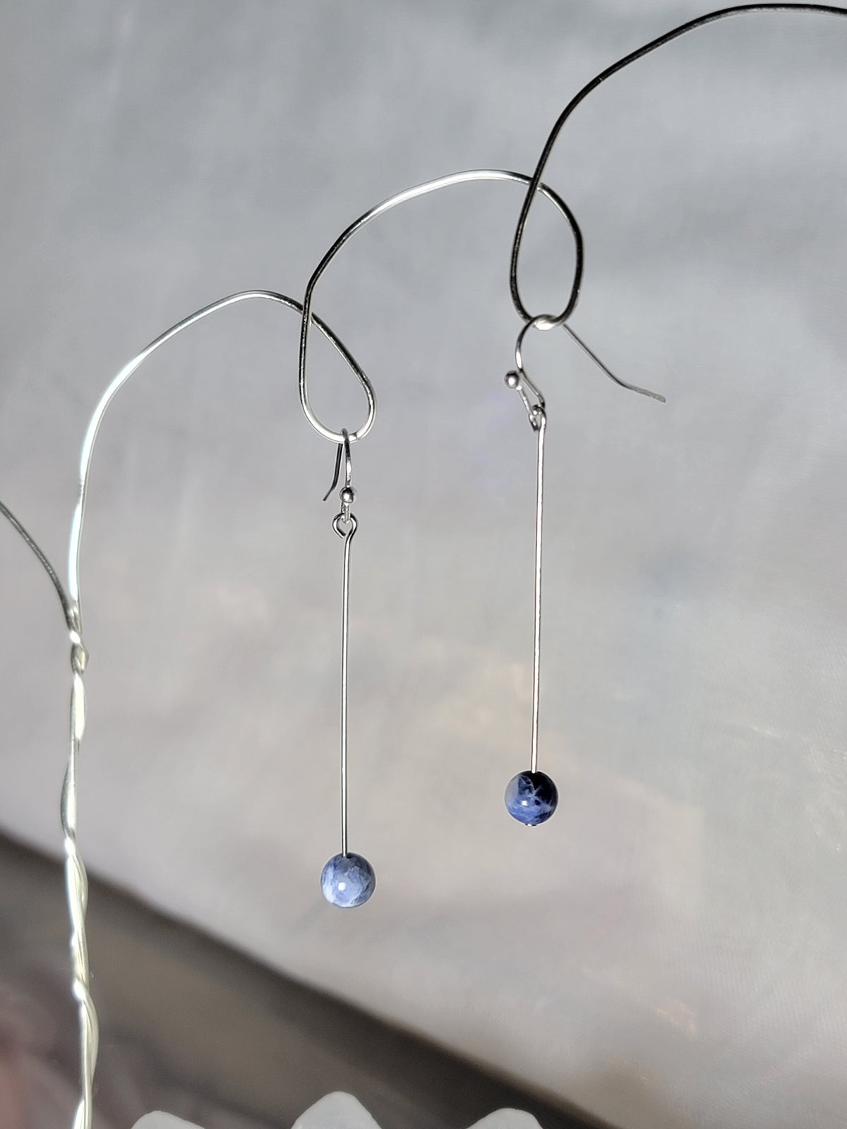 Marble Drop Earrings
