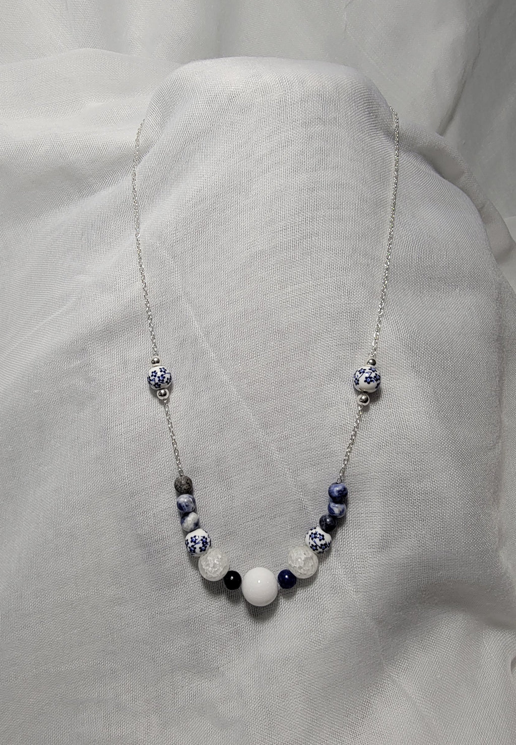 Blue Drop Necklace
