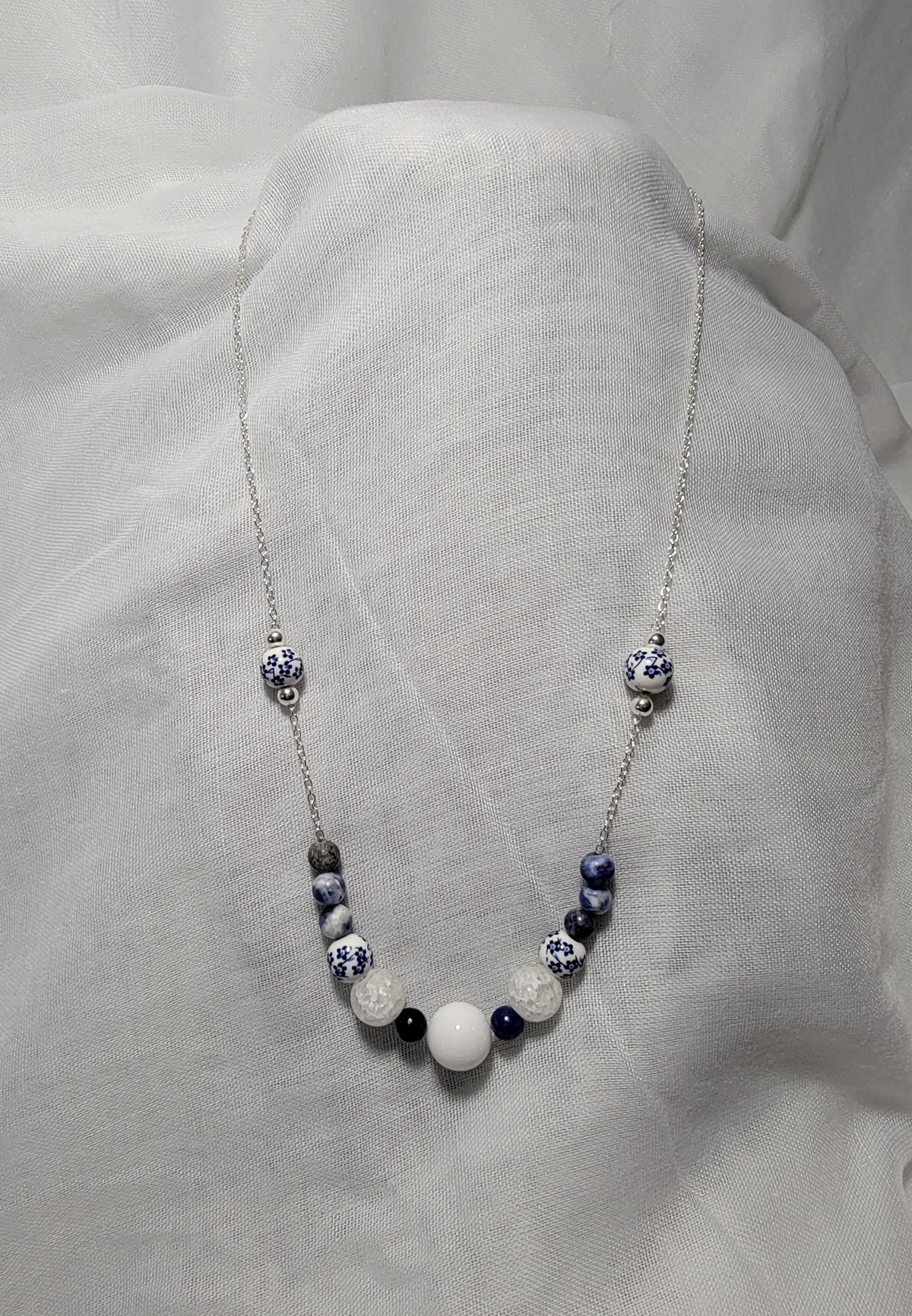 Blue Drop Necklace
