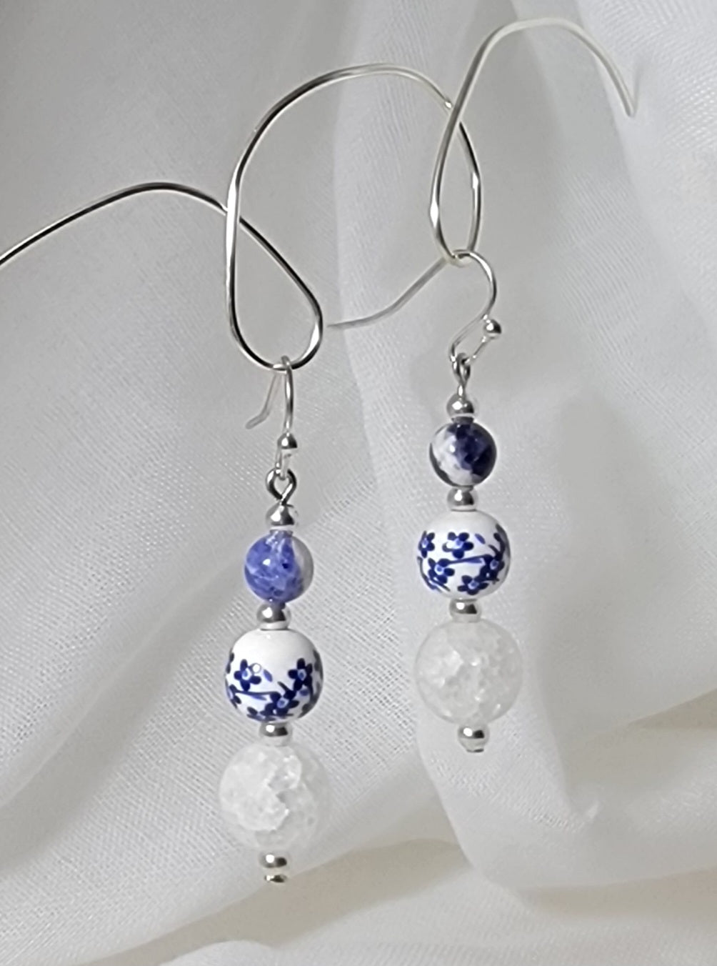 Blue Drop Earrings
