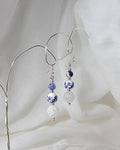 Blue Drop Earrings